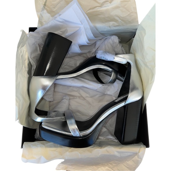 Rag & Bone Sandal Platform in Silver - Picture 7 of 15